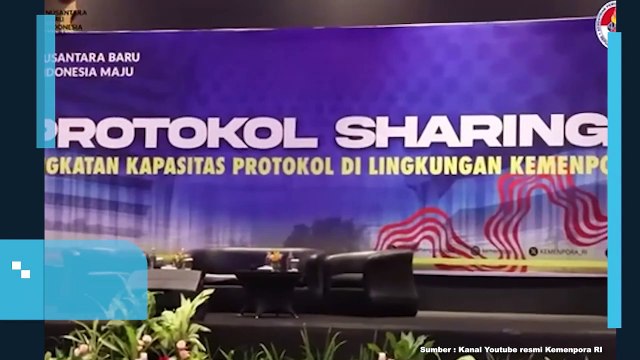 Tingkatkan Kapasitas SDM Keprotokolan Kemenpora Gelar Protokol Sharing 2024