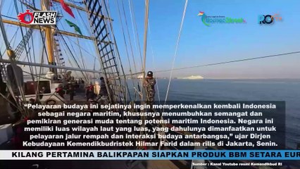 MBJR 2024 Sukses Susur Tujuh Titik Jalur Rempah Indonesia-Malaysia Bersama KRI Dewaruci