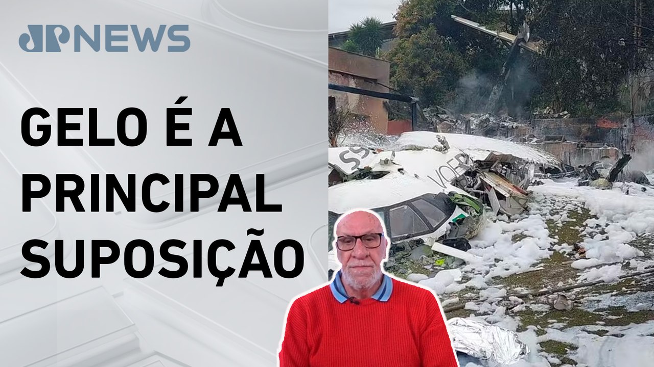 Qual a causa da queda do avião em Vinhedo? Comandante explica