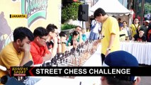 Street Chess Challenge, GM Susanto Megaranto Ditantang 20 Pecatur