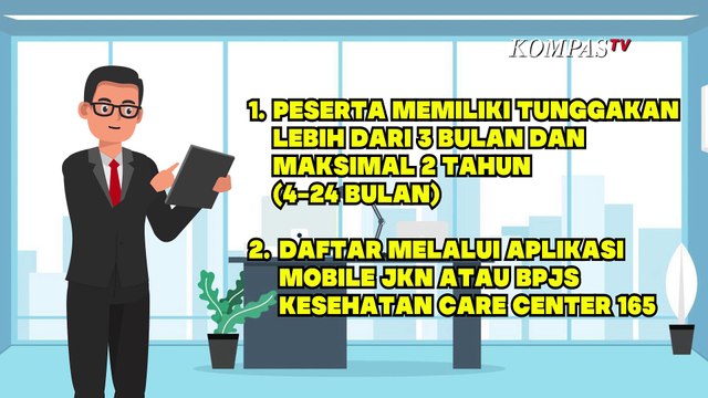 Begini Syarat dan Cara Cicil Tunggakan BPJS Kesehatan Lewas Aplikasi - INFOGRAFIS