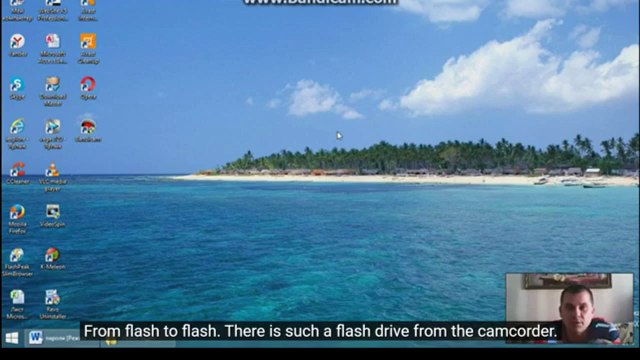 How to transfer files from USB flash drive to USB flash drive and computer.