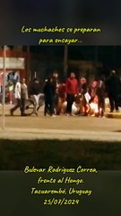 Los muchachos se preparan para ensayar... - Tacuarembó, Uruguay (25/07/2024)