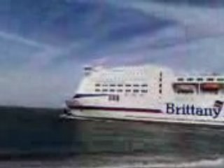 Depart du  ferry le mont st michel de ouistréham