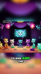 Dancing in the Dark- Spooky Ghost Leopards' Fun