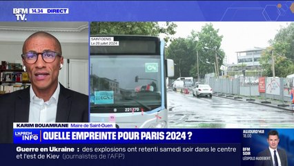 "Un sentiment de fierté, de concorde nationale": le maire de Saint-Ouen évoque les Jeux olympiques qui s'achèvent ce dimanche