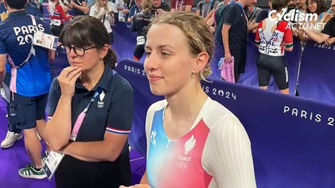 Cyclisme - Paris 2024 - Valentine Fortin : "Ce n'était sûrement pas mon jour..."