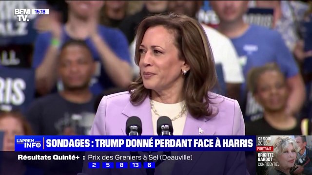 Kamala Harris donnée gagnante face à Donald Trump dans trois États clés selon des sondages