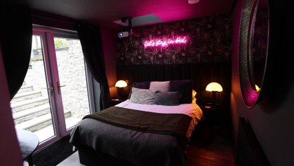 Couple transform old water pumping station into luxury getaway