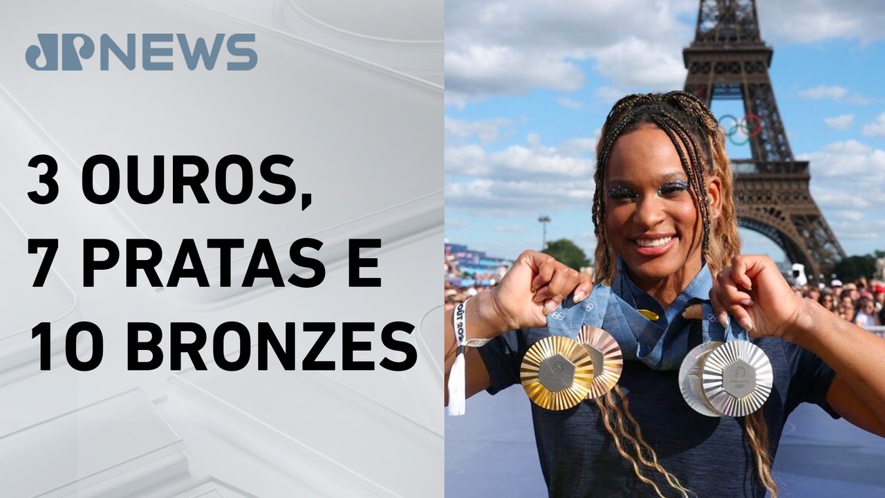 Brasil encerra participação nas Olimpíadas de Paris com 20 medalhas