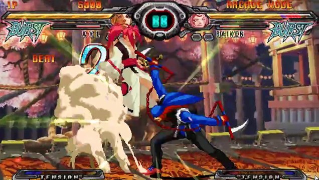 Guilty Gear XX Accent Core Plus para PSP PPSSPP