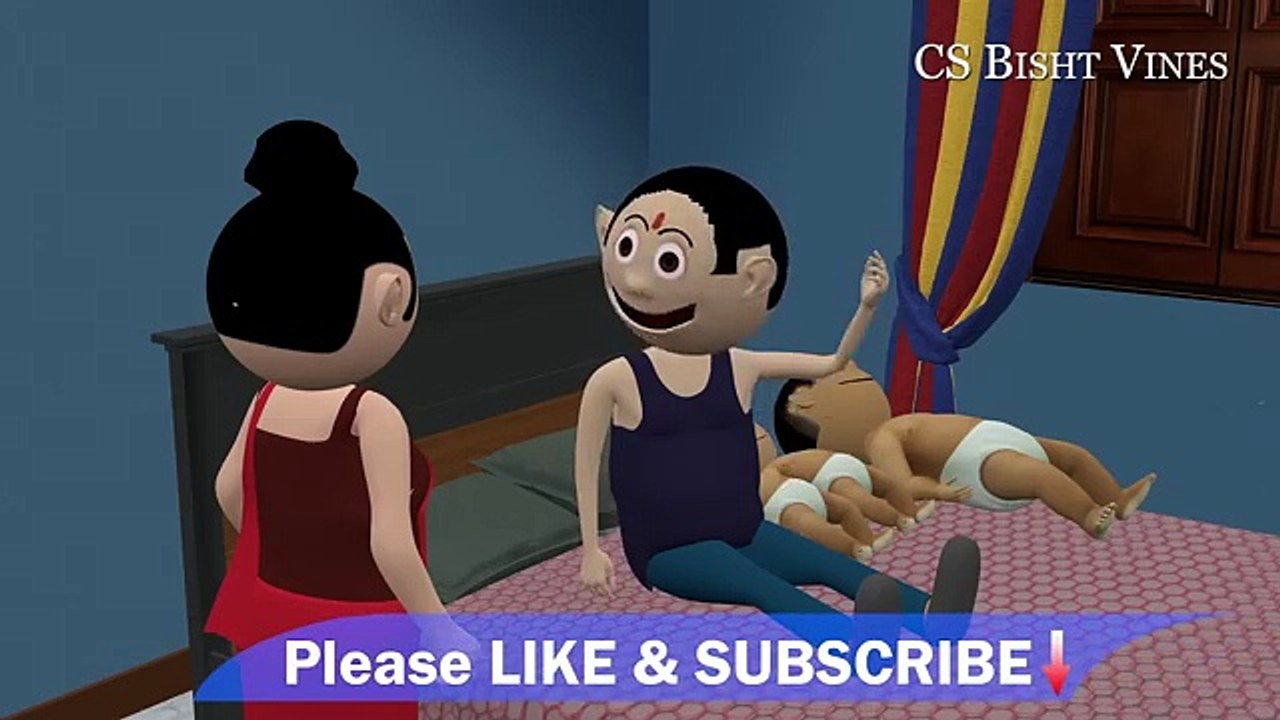 PAAGAL_BETA_50___Jokes___CS_Bisht_Vines___Desi_Comedy_Video___Cartoon_Comedy(360p)