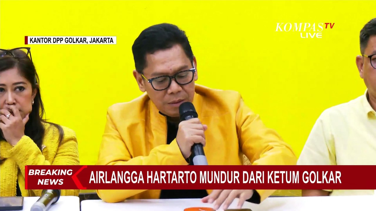 Waketum Partai Golkar, Adies Kadir: Pleno Akan Menunjuk Pelaksana Tugas Ketua Umum