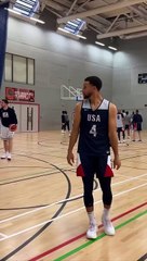 Steph Curry à l'entrainement... Impressionnant