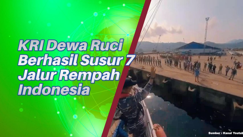 KRI Dewa Ruci Berhasil Susur 7 Jalur Rempah