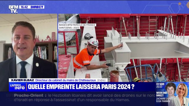 Héritage des JO: Il y a aussi un héritage immatériel, on sait qu'à la rentrée un grand nombre de jeunes vont s'inscrire dans les clubs sportifs , assure Xavier Elbaz, directeur du cabinet du maire de Châteauroux