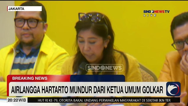 Airlangga Mundur, Partai Golkar Minta Kader Tetap Tenang dan Jaga Kekompakan