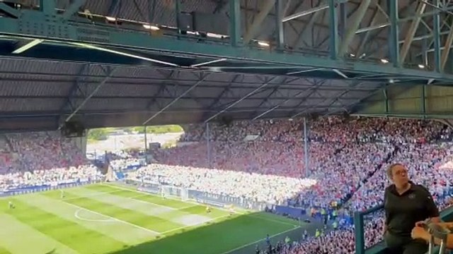 Sheffield Wednesday fans belt huge Hi Ho Silver Lining before opening fixture