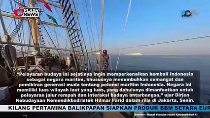 MBJR 2024 Sukses Susur Tujuh Titik Jalur Rempah Indonesia-Malaysia Bersama KRI DewaRuci