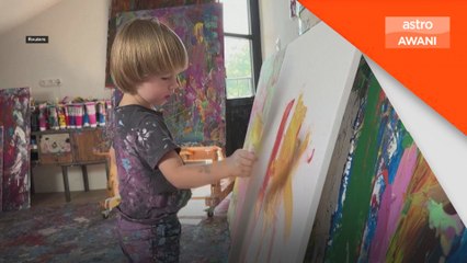 Lukisan kanak-kanak dua tahun cecah nilai 270 ribu Euro