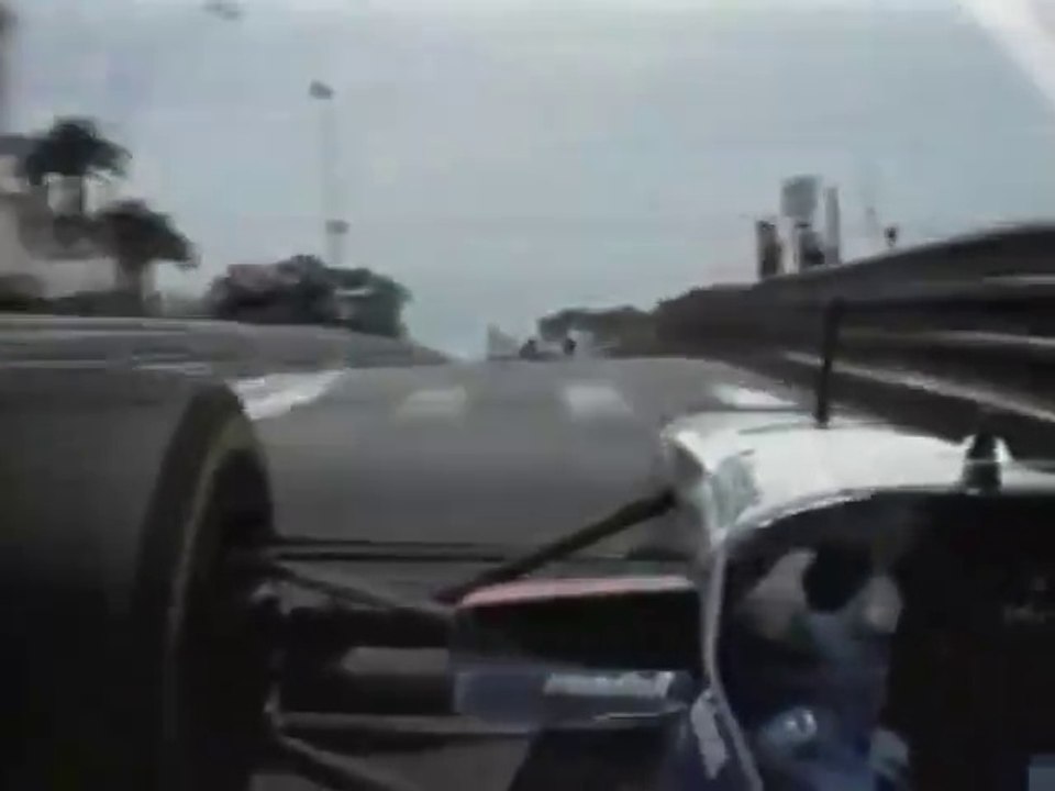 F1 – Damon Hill (Williams Renault V10) Onboard – Monaco 1995
