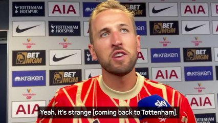 Kane reflects on emotional Spurs return