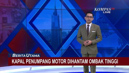 Tampak Dalam Kapal KMP Sangke Palangga Usai Dihantam Ombak Tinggi di Kepulauan Selayar