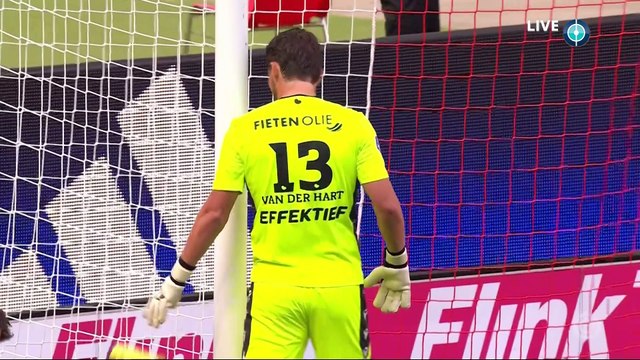 الدوري الهولندي الممتاز أياكس أمستردام هيرينفين الاسبوع الاول الشوط الاول 2024-08-11