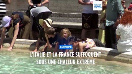 La France et l'Italie suffoquent sous une vague de chaleur extrême