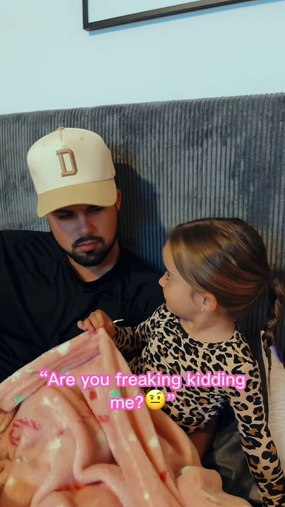 I can’t believe she said that!! She’s like a sponge #toddler#toddlersoftiktok#toddlers#dadsoftiktok#MomsofTikTok#parenthood#family#babyfever#baby#babies#cutebaby