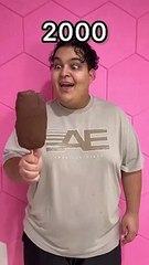 EVOLUTION OF ICE CREAM  #shorts