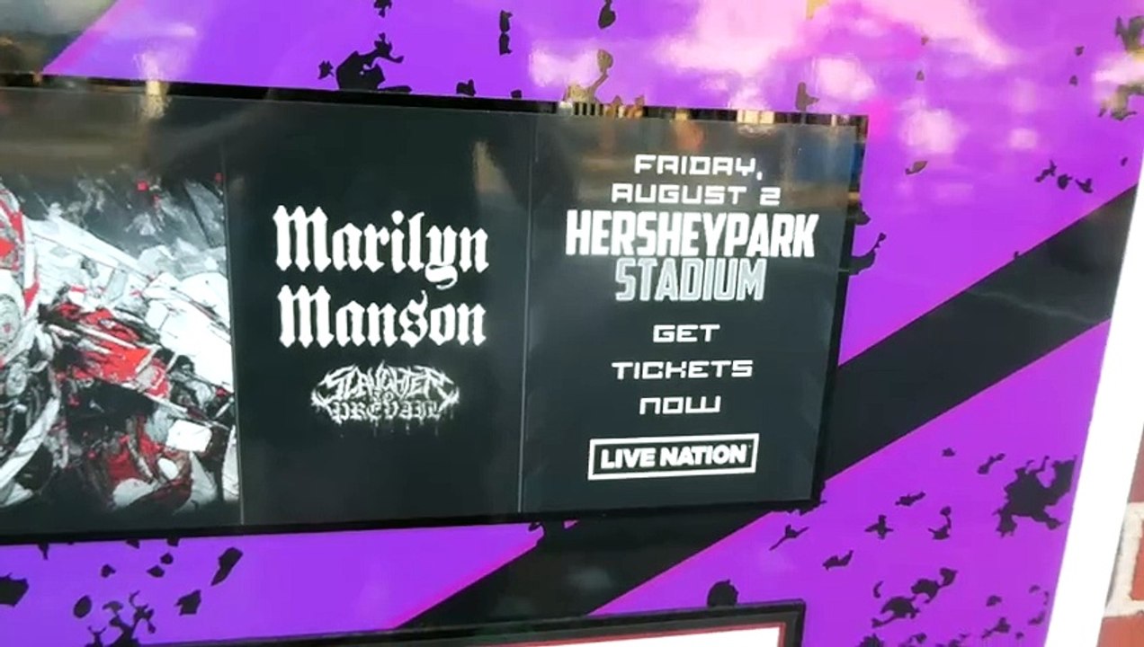 Marilyn Manson - Live at Hersheypark Stadium, Hershey, PA August 2nd, 2024 - North American Tour 2024 (Full Concert) 1080p60 HD
