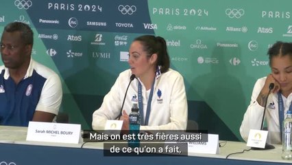 Paris 2024 - Michel : “Très fière même si j’aurais aimé faire l’extraordinaire”