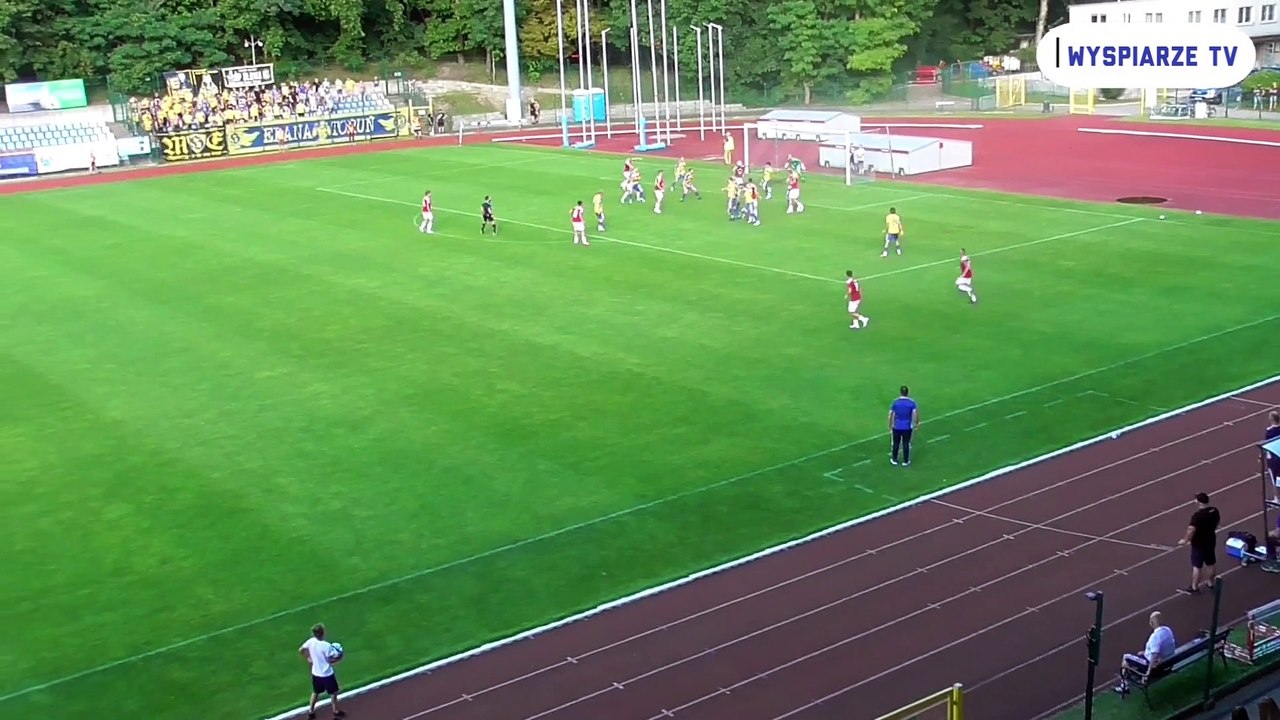 Skrót meczu Flota Świnoujście 3 - 1 ( 2 - 0 ) Elana Toruń oprawka