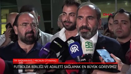 Mecnun Otyakmaz: Futbolda adaleti ve beraberliği sağlamak en büyük görevimiz