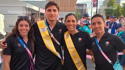 Descargar video: Nuria Diosdado y Marco Verde, los abanderados de México en la clausura de los Juegos de París