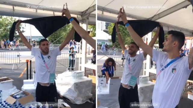 Inno della Roma prima della cerimonia della chiusura: lo show di Riva e Alessio