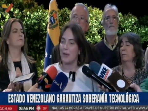 Caracas I En Venezuela el Estado garantiza la soberanía tecnológica