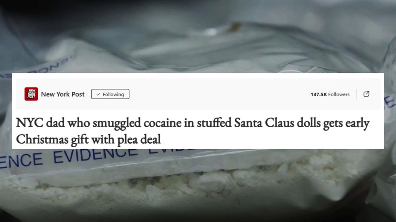 NYC Man Gets Sweetheart Deal For Drug Smuggling