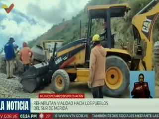 Mérida I INMIVI y gobernación realiza trabajos de vialidad hacia pueblos del sur