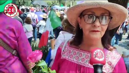 Marea Rosa se manifiesta contra la sobrerrepresentación de Morena