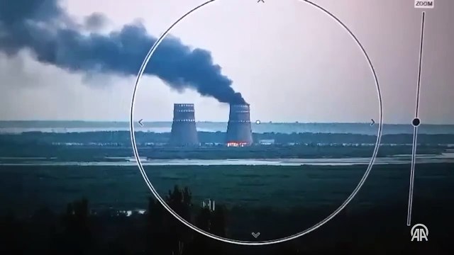 Zaporijya Nükleer Güç Santrali soğutması alevler içinde kaldı