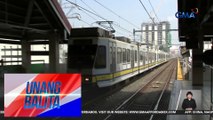 LRT-1, tatlong weekends na may tigil-operasyon | Unang Balita