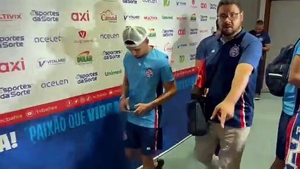 Biel admite queda de rendimento do Bahia no segundo tempo, mas garante: “o que importa é o triunfo”