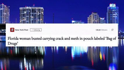 Woman Gets Caught With 'Bag Of Drugs'