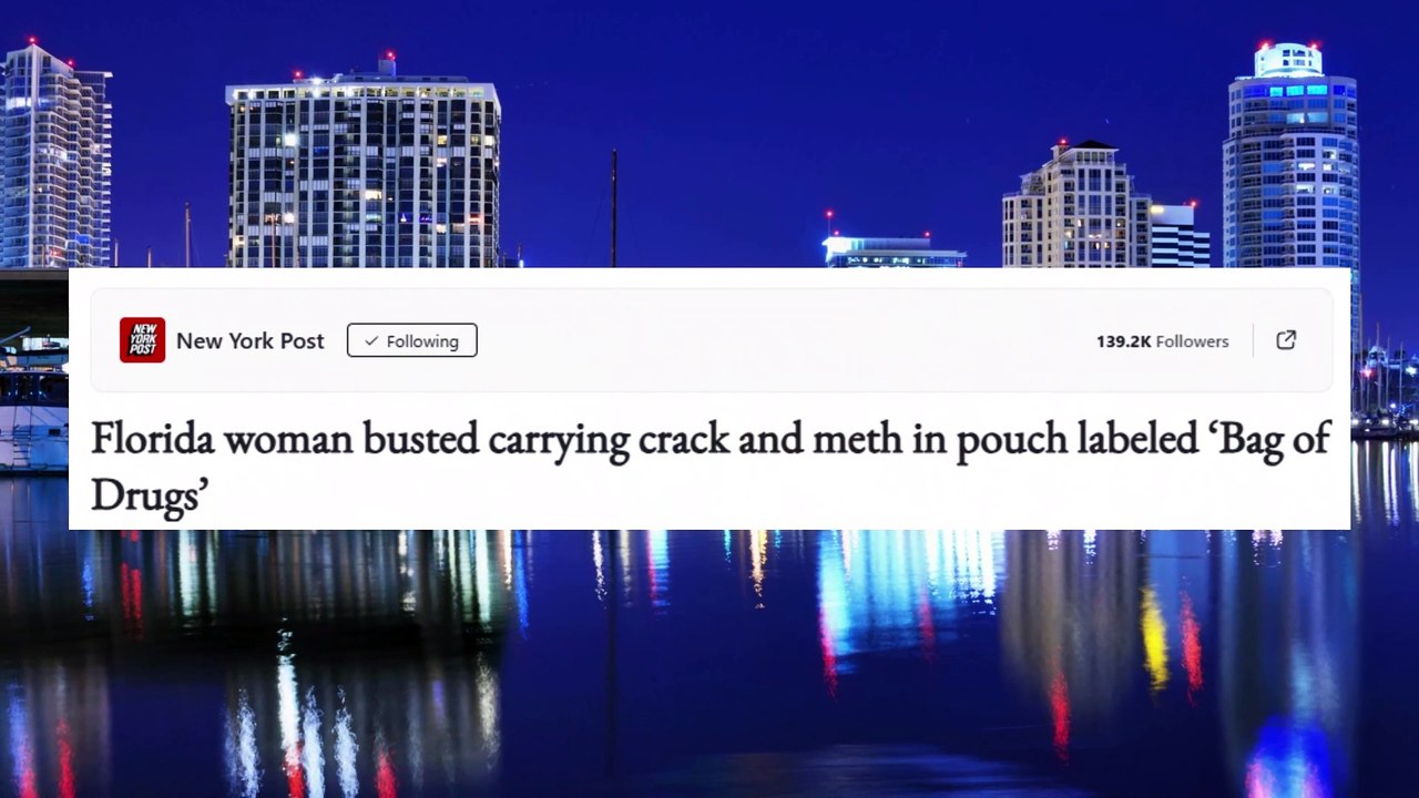 Woman Gets Caught With 'Bag Of Drugs'