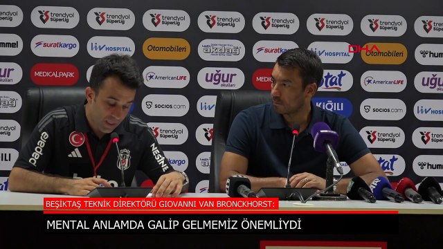 Giovanni Van Bronckhorst: Sezonun ilk maçında galip gelmek önemliydi