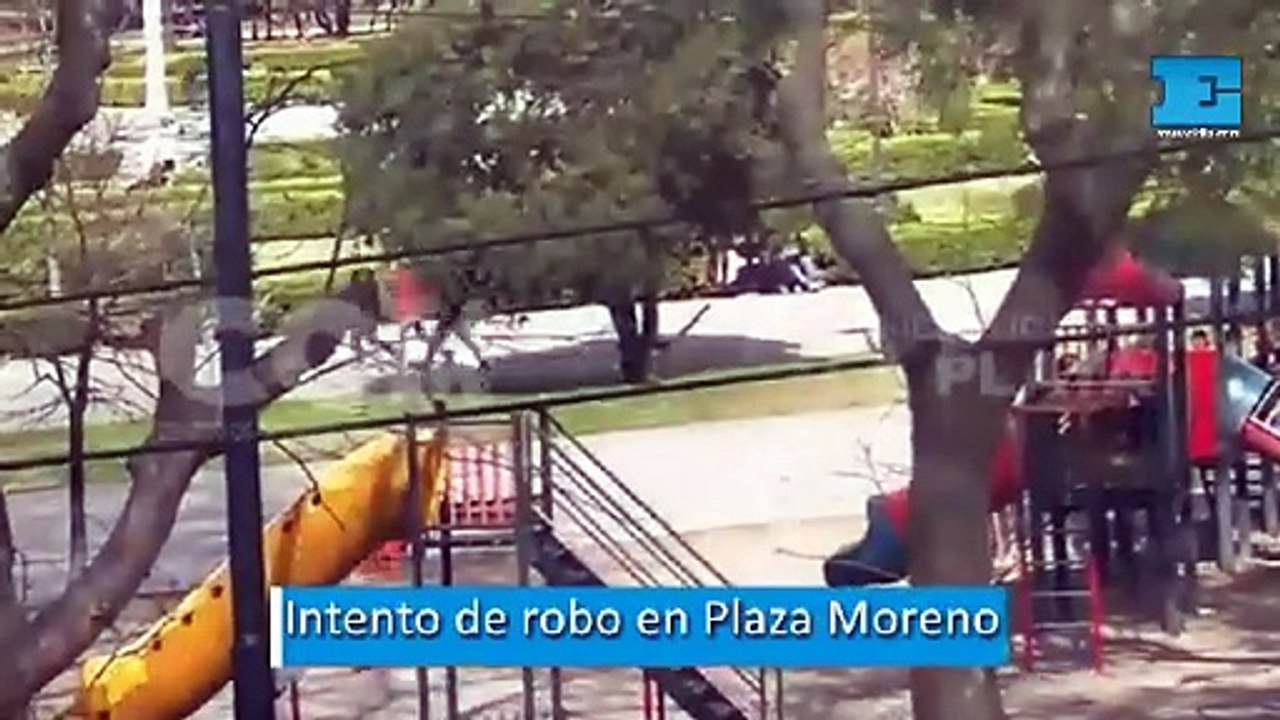 Intento de robo en Plaza Moreno