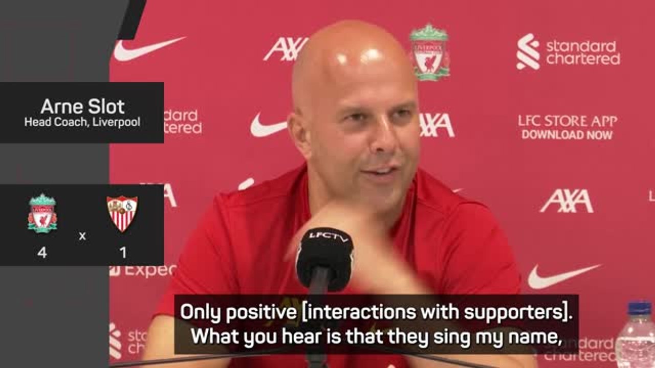 People have been nice to me - Slot enjoying life at Liverpool