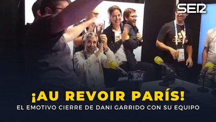 El emotivo cierre que Dani Garrido dedicó a su equipo tras los Juegos Olímpicos de París